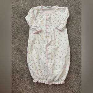 Kissy Kissy NB Garden Roses Convertible Gown